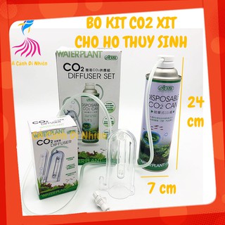 Bộ kit co2 xịt ista i-512 diffuser set cung cấp co2 cho hồ cá thủy sinh