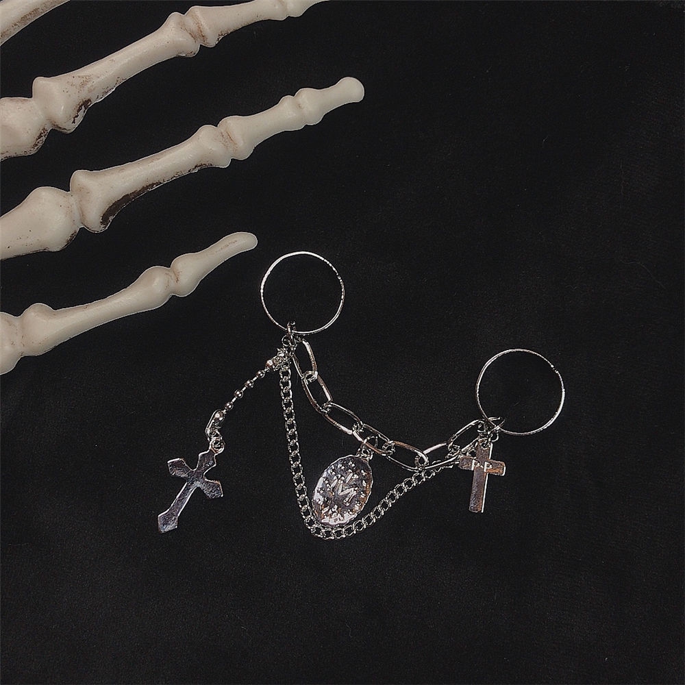 Nhẫn Đan Chéo Phong Cách Punk 22999 Cá Tính