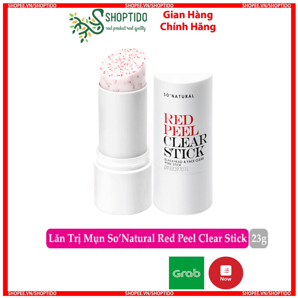 Thanh lăn hỗ trợ giảm mụn Red Peel Clear Stick Pore Blackhead & Face 23g