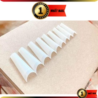 Móng nối típ tre fom thang ngắn, Móng nối fom thang chuẩn sịn , dẻo bịch 500 móng