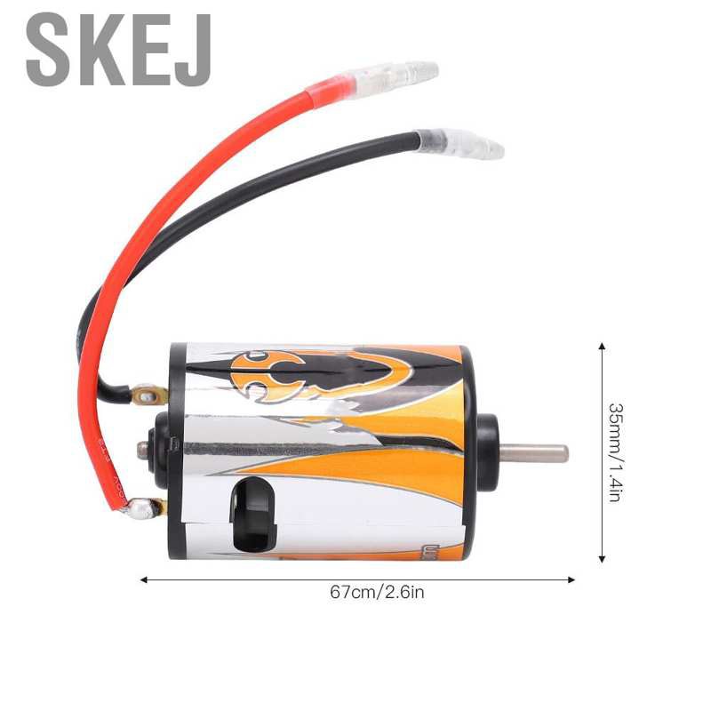 Skej 55T 540 Electric Motor AX24007 RC Replacement Accessory Fit for SCX10 1/10 Crawler