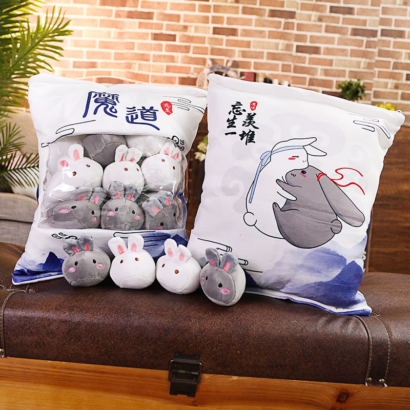 Gối Mochi Ma Đạo Tổ Sư,Gấu Brown