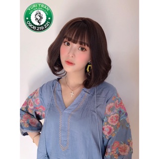 [ẢNH THẬT 100%] TÓC BỘ YURITRAN CHÍNH HÃNG (VIC XOĂN CÚP SOCOLA)