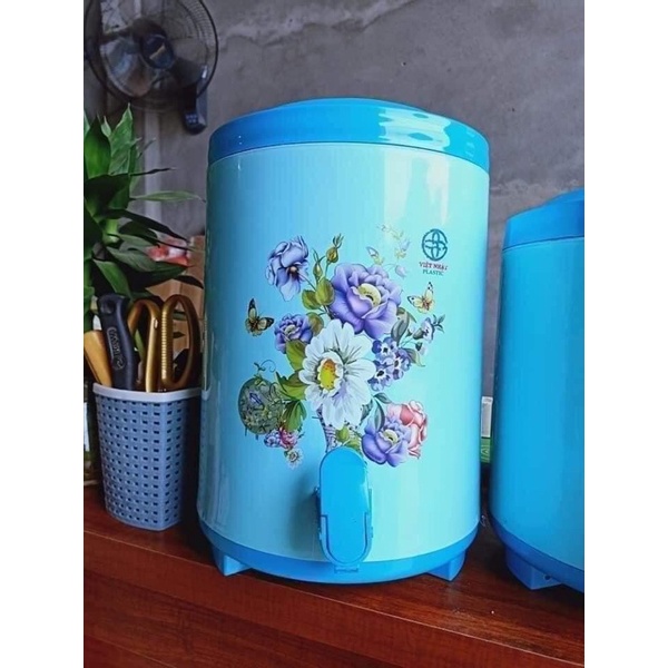 Bình Giữ Nhiệt Việt Nhật Loại Cao Cấp Có Vòi Rót Và Quai Xách