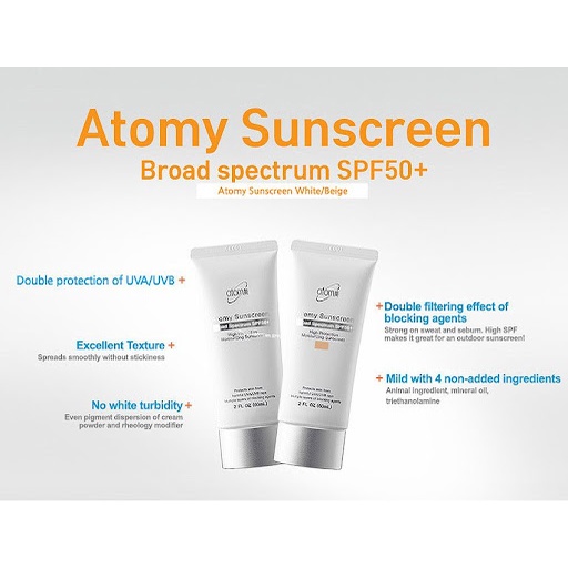 [CHÍNH HÃNG] Kem chống nắng Hàn Quốc Atomy Tone Be SPF 50+ PA +++