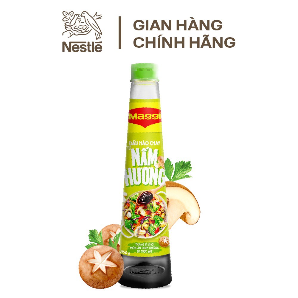 [MAGI 88 Năm, Cào ngay trúng vàng] Dầu Hào MAGGI® Nấm Hương Chai 350g