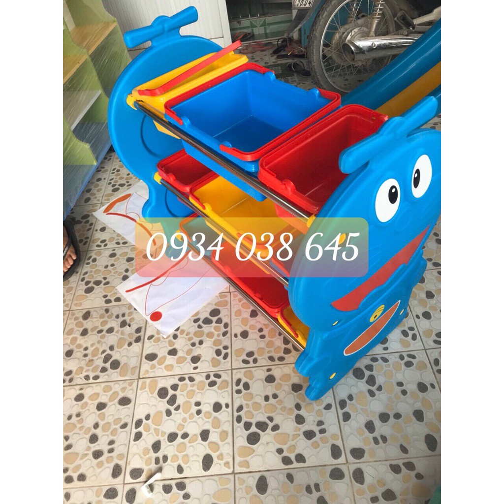 Kệ Nhựa 3 Tầng Cho Trẻ Mầm Non Giá Rẻ | BigBuy360 - bigbuy360.vn