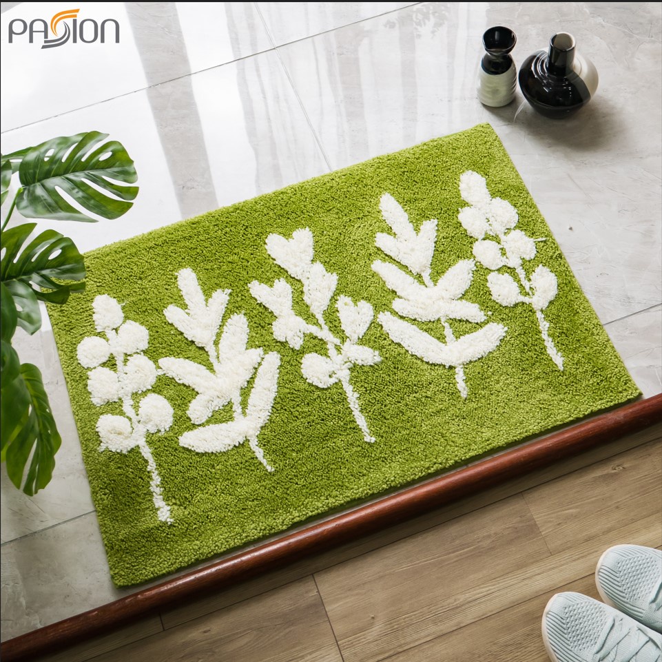 Thảm Lau Chân Dệt Nổi Siêu Thấm Size Đại 50x80cm