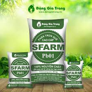 [PHÂN CAO CẤP] Phân trùn quế cao cấp S-FARM PB01 (5kg)
