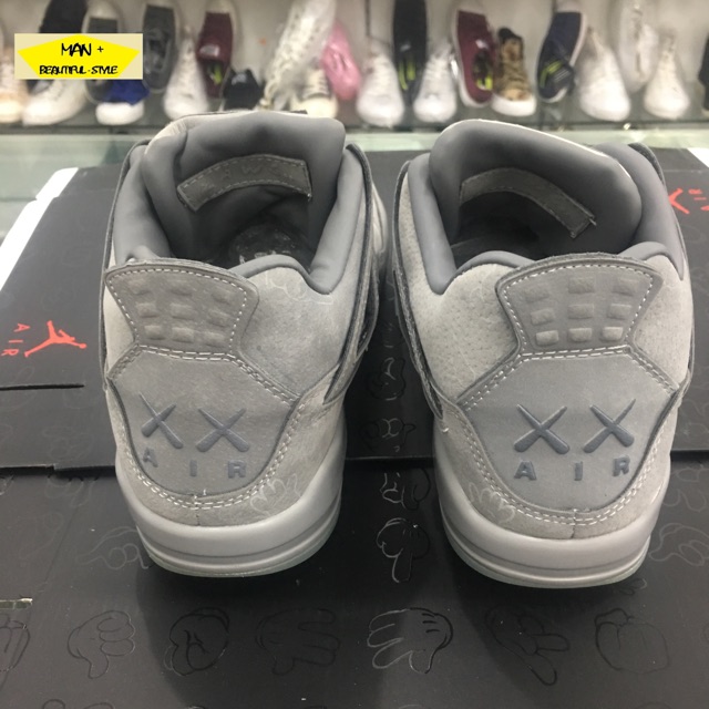 XẢ KHO THANH LÝ RẺ VÔ ĐỊCH (FULL BOX) giày thể thao AIR JORDAN 4 retro xám ✔️ 2020 💎 [ HÀNG CHUẨN ] . : hot