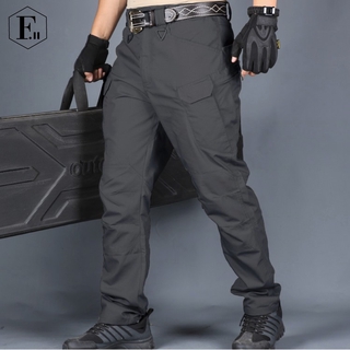 Quần Dài Nhiều Túi Phong Cách Quân Đội Cá Tính Cho Nam Size S-5Xl