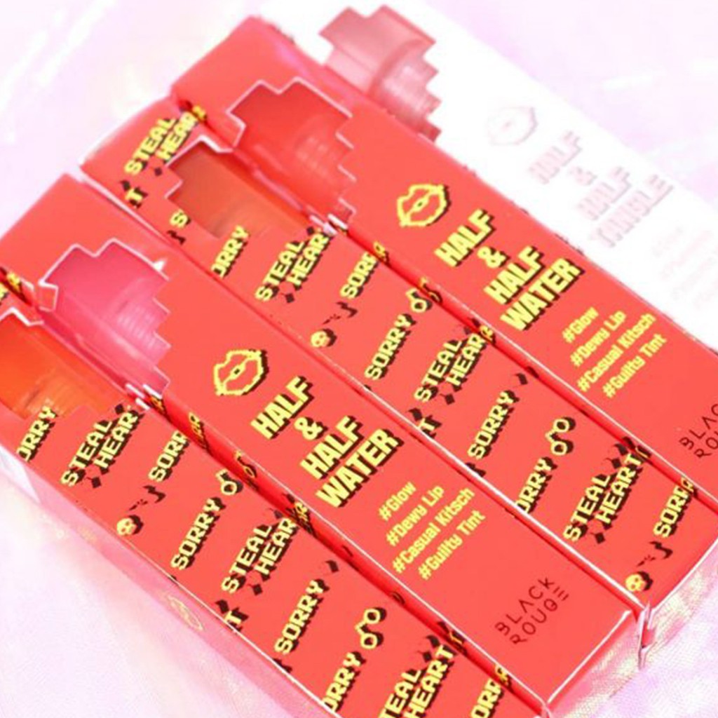 Son Tint Bóng Black Rouge Half N Half Water Glow | BigBuy360 - bigbuy360.vn