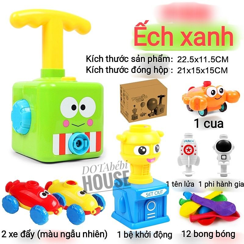 (Phiên bản mới nâng cấp Bay] Loại TO. Đồ chơi XE HƠI BƠM BONG BÓNG vui nhộn cho bé