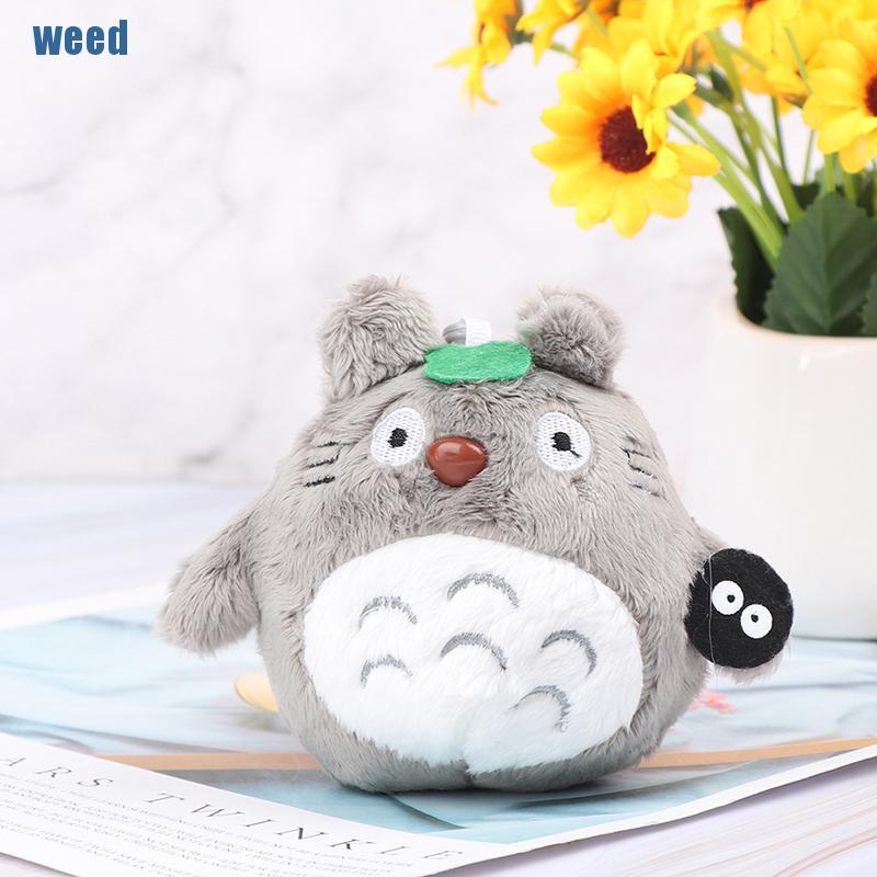 1 Móc Khóa Hình Totoro Nhồi Bông 10cm Đáng Yêu