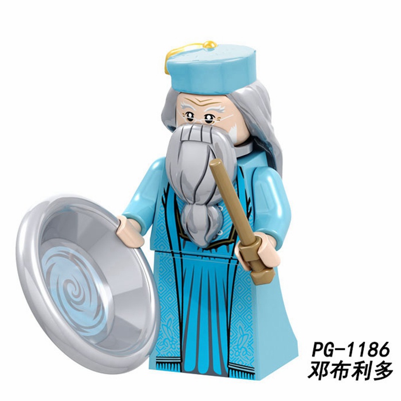 Bộ Đồ Chơi Lắp Ráp Mô Hình Nhân Vật Hermione Ron Dumbledore Voldemort Cho Trẻ Em