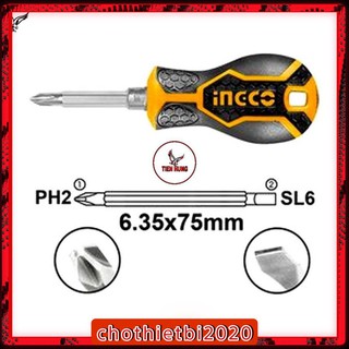 75mm tuốc nơ vít 2 đầu ingco akisd0202