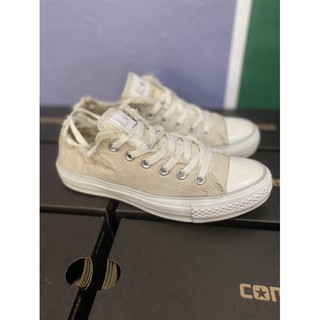Giày sneakers converse cổ thap size 37,5 full box ( real/2hand) ( có bảo hành)