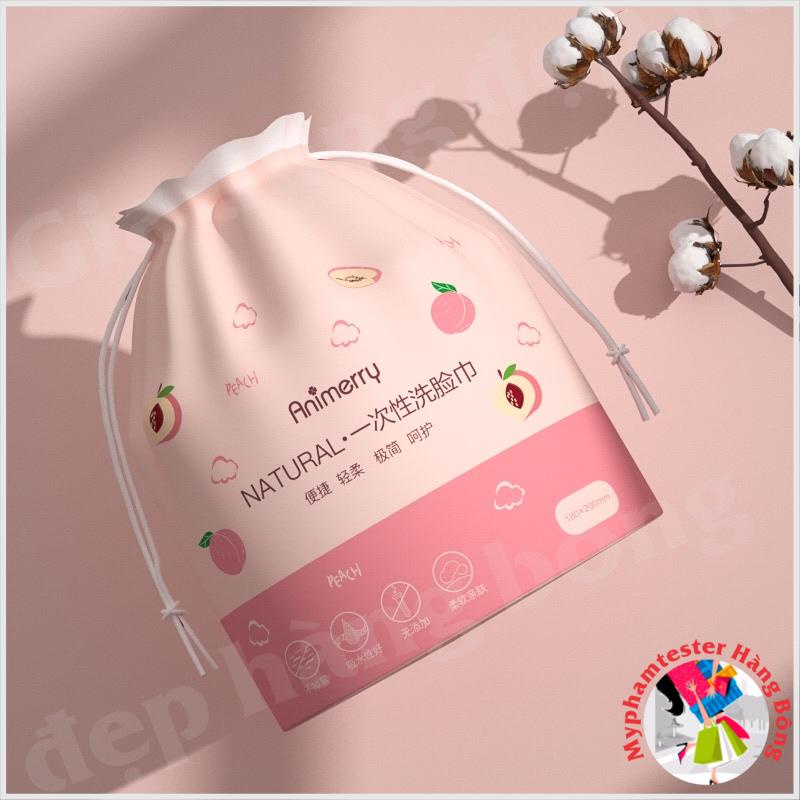 [5⭐] Khăn mặt khô Animerry dùng 1 lần lau khô, lau ướt , Giấy lau mặt dùng một lần