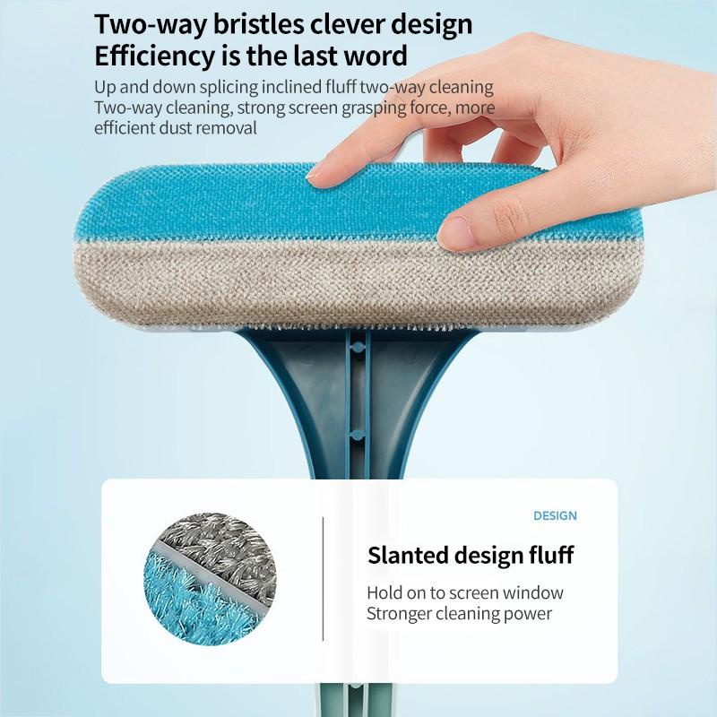 Bộ Dụng Cụ Vệ Sinh Cửa Sổ 3 Trong 1 Tiện Lợi