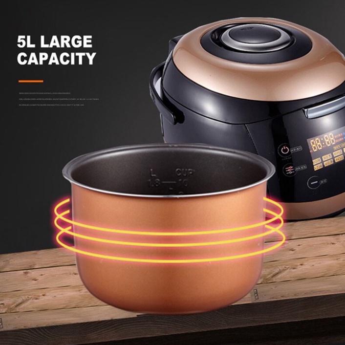 Nồi Nấu Ủ Trân Châu Aonuosi 5L Tự Động 100%