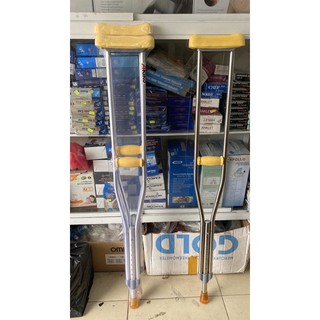 Nạng Chống Nách Bằng Hợp Kim Nhôm/Inox - 1 Chiếc