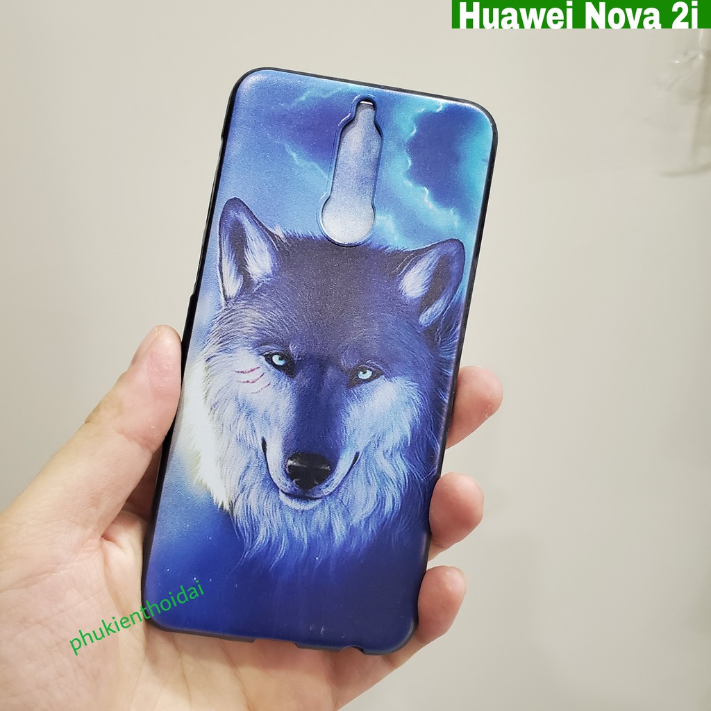 Huawei Nova 2i Ốp dẻo In 3D hình dễ thương cao cấp ( siêu đẹp )