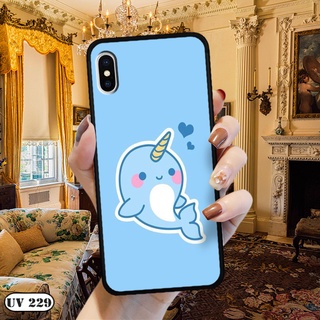 Ốp lưng nhám in hình 3D IPhone XS Max