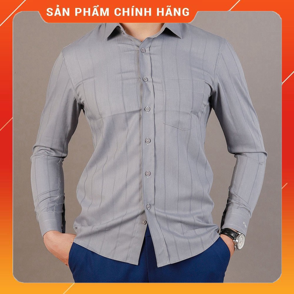 D'Louis Áo Sơ Mi Dài Tay - DLA001DXAM Vải Bambo Không Nhăn Siêu Đẹp