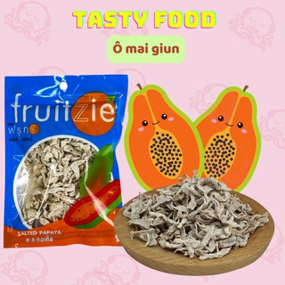 Ô mai giun gói 50g, ô mai dây nhập khẩu Thái Lan chính hãng đồ ăn vặt Tasty Food