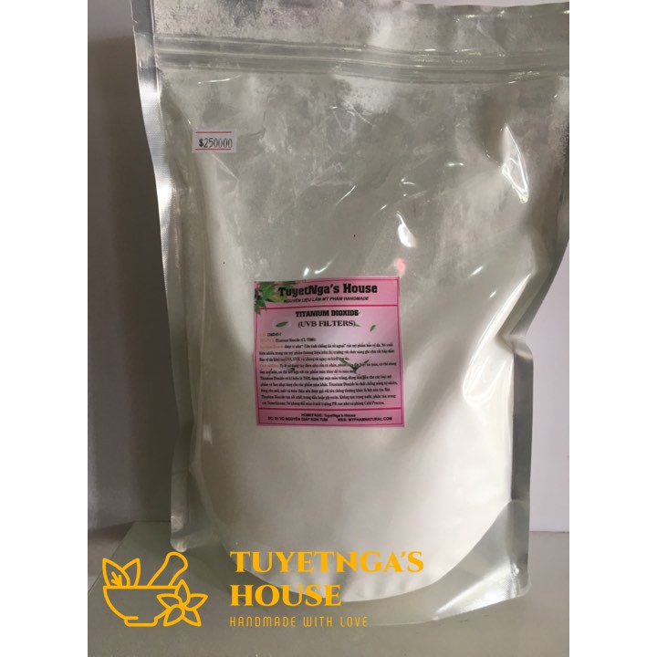 Hoạt Chất Chống Nắng Titanium Dioxide Bigment 902 (UVB Filters)Nano 1kg