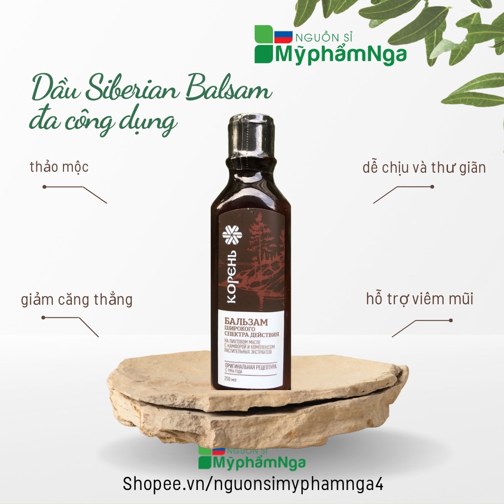 Dầu Siberian Balsam đa công dụng