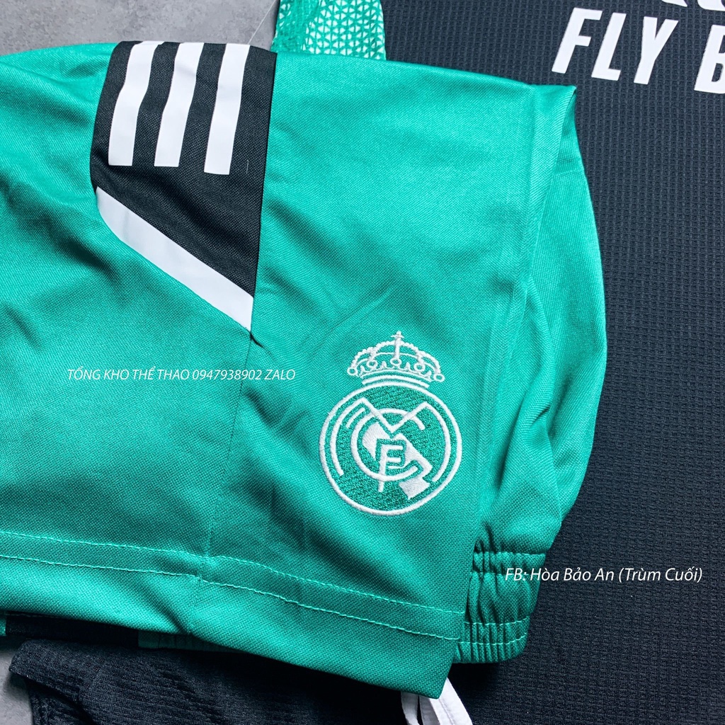 Bộ Quần Áo Đá Banh CLB Real Madrid Training Vải Thái Chuẩn Áo Thi Đấu - Quần Áo Bóng Đá Read madrid