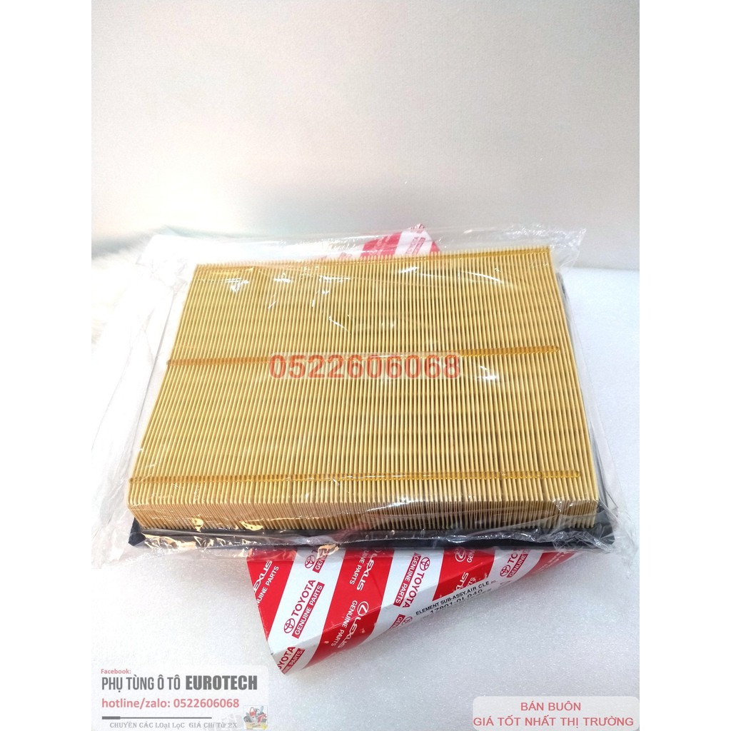 🥝  Lọc gió 🥝động cơ ❣️ Toyota Innova, Toyota Hilux và Toyota Fortuner 2016 tới nay