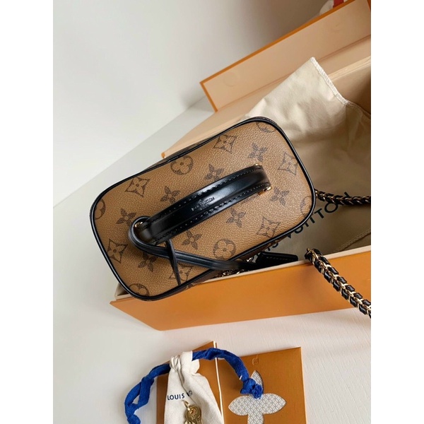 CỐP LV Sz 19cm FULLBOX Nam Châm NGUYÊN SEAL kèm Bill đầy đủ