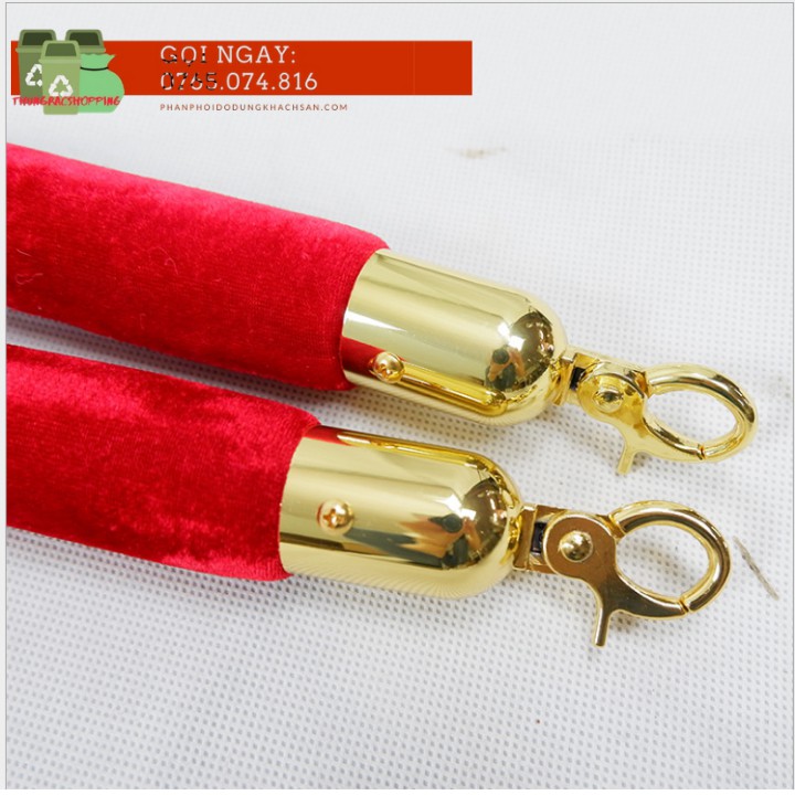 Dây Nhung Nối Cột Chắn Inox, Dây Trùng Cột Chắn Inox, Dây Thừng Bện Dùng Cho Cột Chắn Dây Trùng