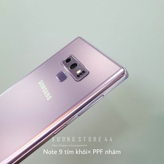 Miếng dán dẻo PPF Samsung Note 8 9 bóng hoặc nhám chống trầy xước