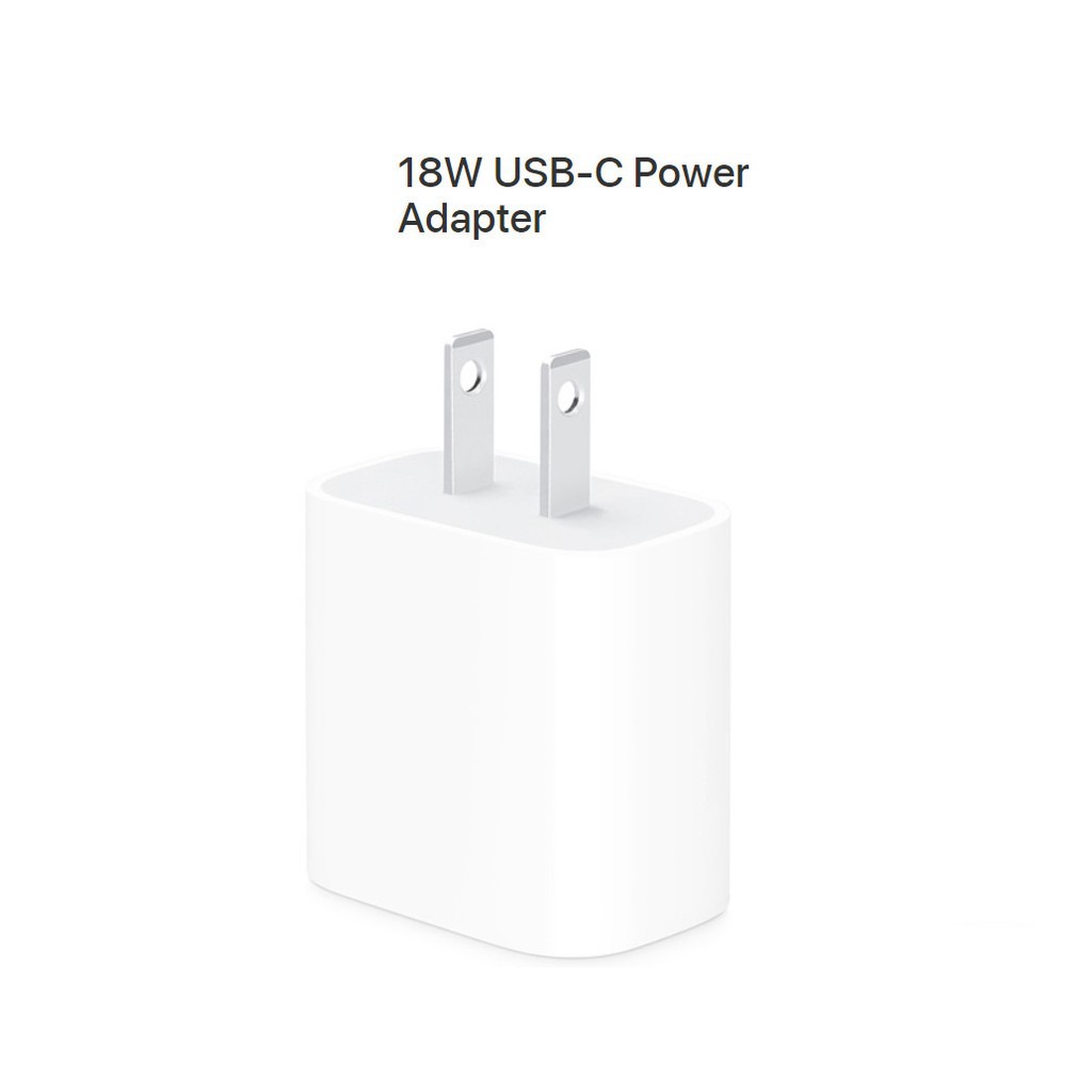 Củ sạc nhanh 18W - 20W USB-C chính hãng Apple dùng cho Iphone 11 và Iphone 12