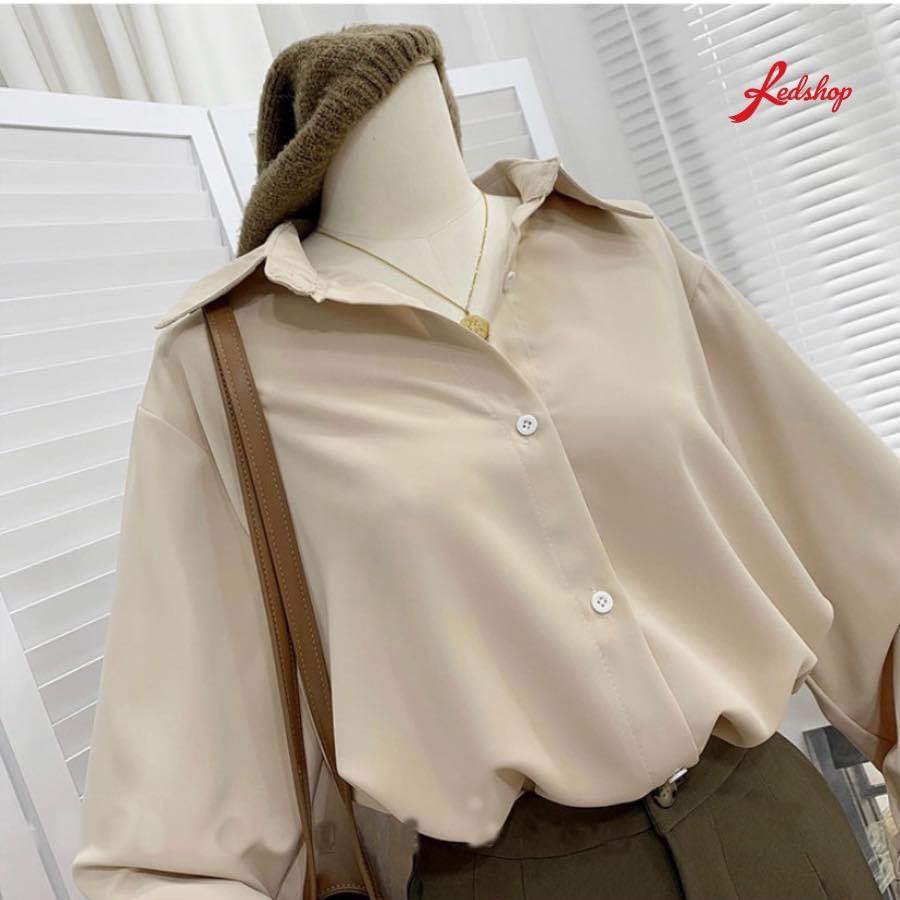 Aó sơ mi lụa dài tay, áo sơ mi công sở cao cấp | BigBuy360 - bigbuy360.vn