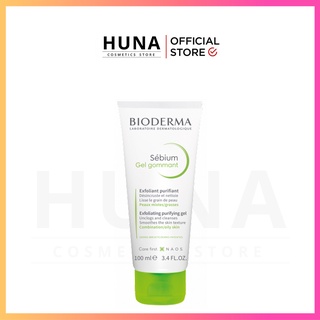 (AUTH PHÁP) TẨY TẾ BÀO CHẾT BIODERMA SEBIUM GEL GOMMANT 100M