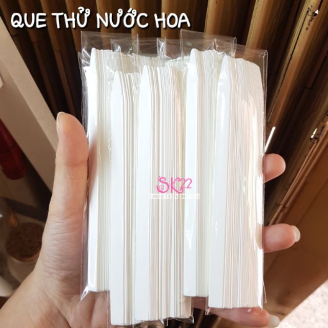 🌼SET 100 QUE THỬ NƯỚC HOA/ QUE GIẤY THỬ NƯỚC HOA🌼