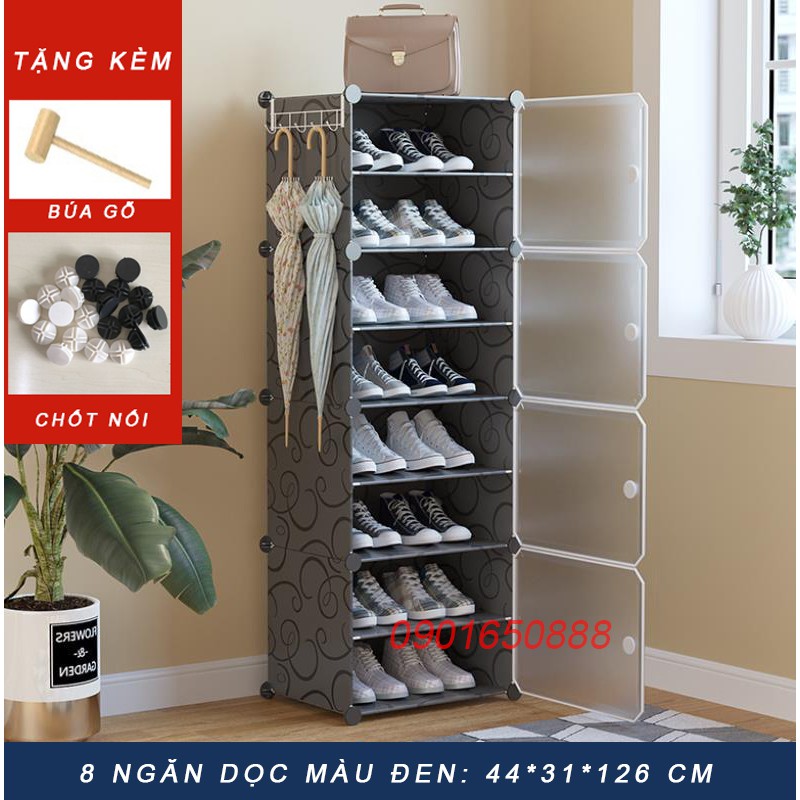 [HOT SALE - TỦ 6 - 10 O] - TỦ NHỰA ĐỂ GIÀY DÉP KIỂU MỚI ĐỂ ĐƯỢC 20 ĐÔI GIÀY. KỆ GIÀY DÉP ĐA NĂNG