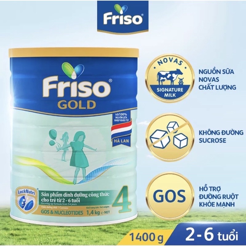 Sữa Friso Gold 4 - Hàng Chính Hãng