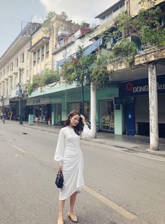 Váy rút sườn ( kèm ảnh thật)