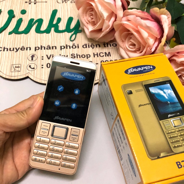 ĐIỆN THOẠI CHÍNH HÃNG BAVAPEN B22 2 SIM BẢO HÀNH 12 THÁNG | BigBuy360 - bigbuy360.vn