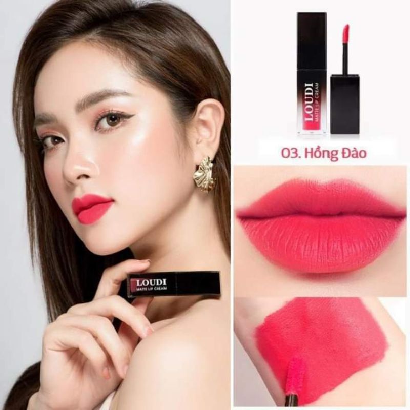 SON KEM LOUDI CAM CHÁY  CHỌN MÀU VÀO CHAT VỚI SHOP