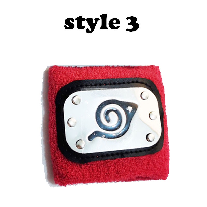Vòng đeo cổ tay in hình Naruto Uchiha Itachi Kakashi