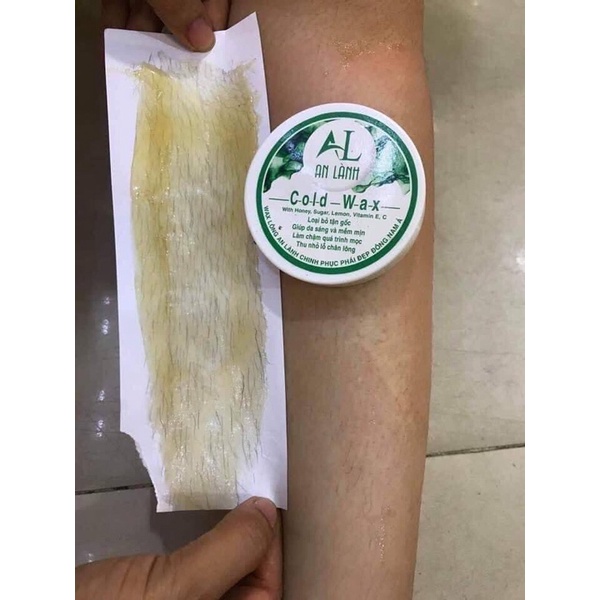 Sáp Wax Tẩy Lông, Triệt Lông Tận Gốc Shiny( Tặng kèm 50 giấy và 2 que gạt)