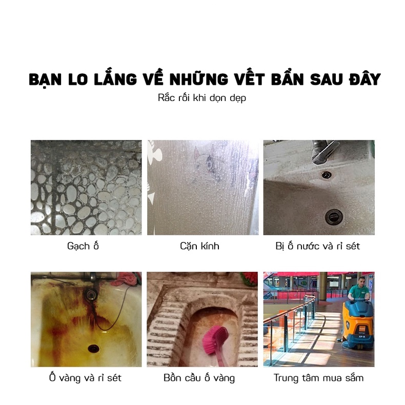 Dung Dịch Tẩy Vết Ố Bẩn Rỉ Sét Sàn Gạch, Bồn Sứ Nhà Tắm TEXLABS 500ML