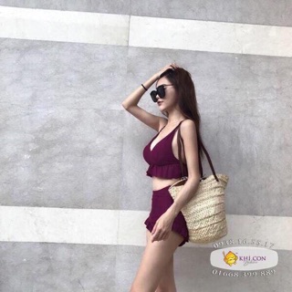 🎉🎉🎉 Set bikini bèo đỏ