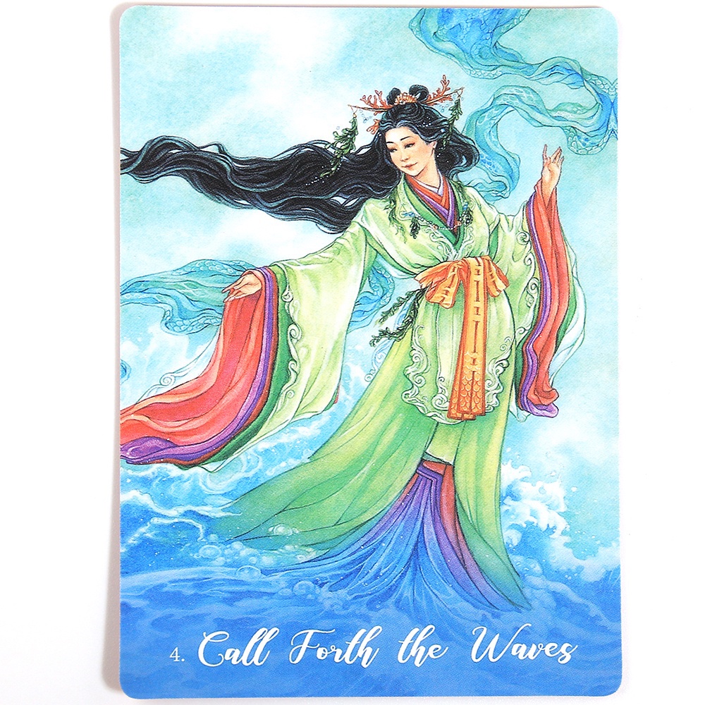 Bài Fox Fire The Kitsune Oracle 45 Lá Bài Tặng Đá Thanh Tẩy C234